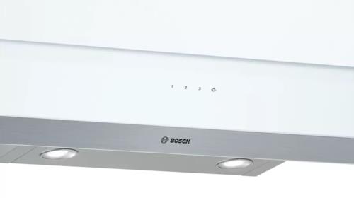 Вытяжка наклонная Bosch Serie 4 DWK065G20T белый/серебристый
