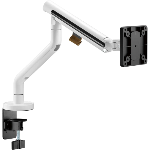 Кронштейн для мониторов Ultramounts UM 725W белый 17"-32" макс.9кг крепление к столешнице поворот и наклон
