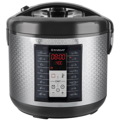 Мультиварка Endever Vita-122 черный/стальной