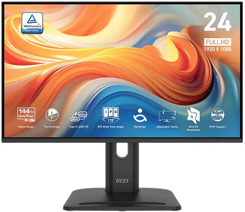 23.8" Монитор MSI PRO MP245PHG E14 черный