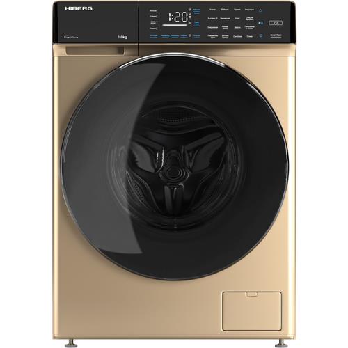 Стиральная машина HIBERG i-DDQ9-812 G золотистый