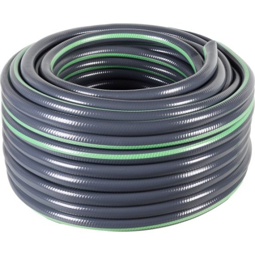 Шланг поливочный Вихрь 73/7/2/11 ПВХ усиленный премиум,пищевой 5-и слой.армир. 3/4,25м(серый)(4-х слой,синий)