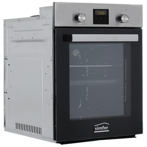 Электрический духовой шкаф Simfer B4EM56016 серебристый