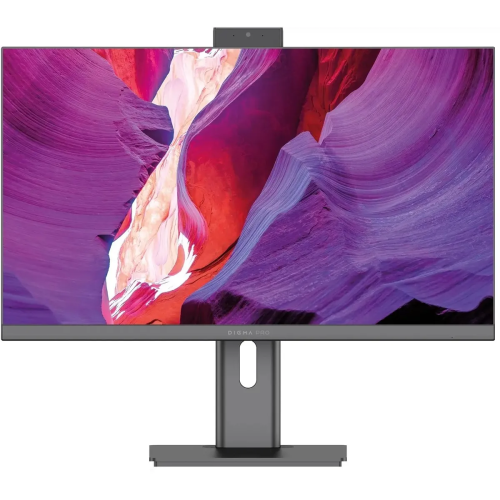 Моноблок DIGMA PRO Unity (DM23P3-ADXW03) 23.8" Full HD, Intel Core i3 12100, 16ГБ DDR4, 512ГБ SSD, Windows 11 Professional, серый и черный