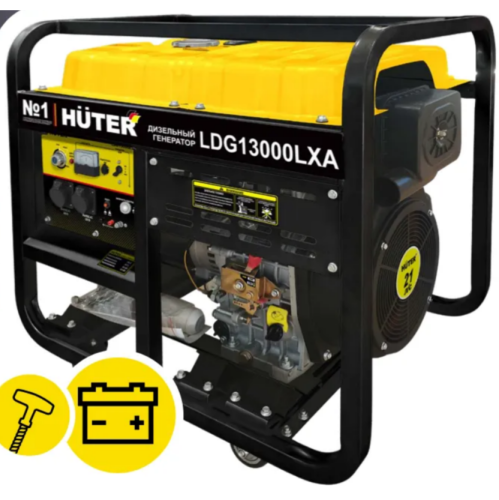 Генератор Huter LDG 13000LXА 9.5кВт (64/2/10)