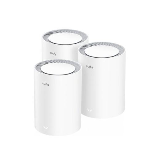 Бесшовный Mesh роутер Cudy M1800 (3-Pack) AX1800 10/100/1000BASE-TX белый