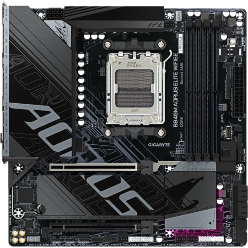 Материнская плата Gigabyte B840M Aorus Elite Wifi6E, RTL