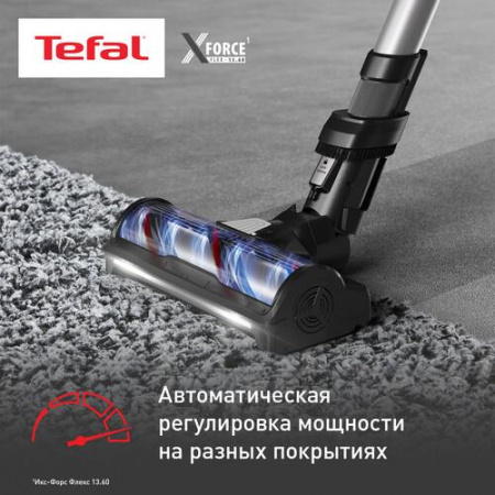 Пылесос  вертикальный  Tefal Aqua TY9AC1WO  синий
