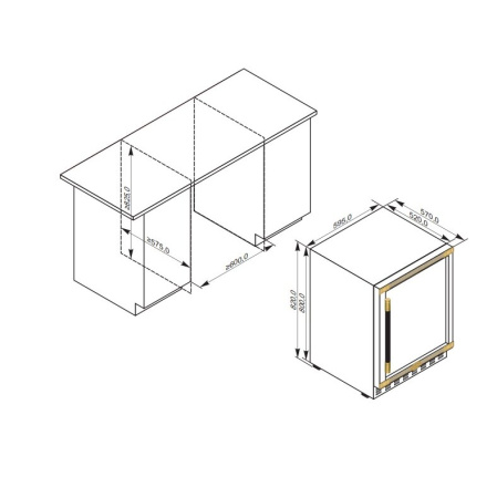 Винный шкаф Kaiser K 64800 AD