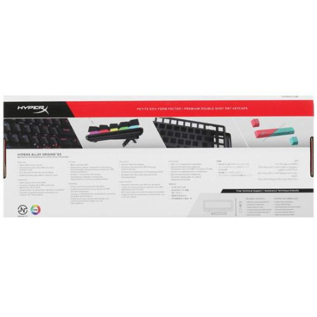 Клавиатура проводная HyperX Alloy Origins 65
