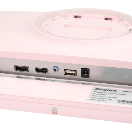 Монитор Digma Overdrive 24P410F (DM24SG03) розовый