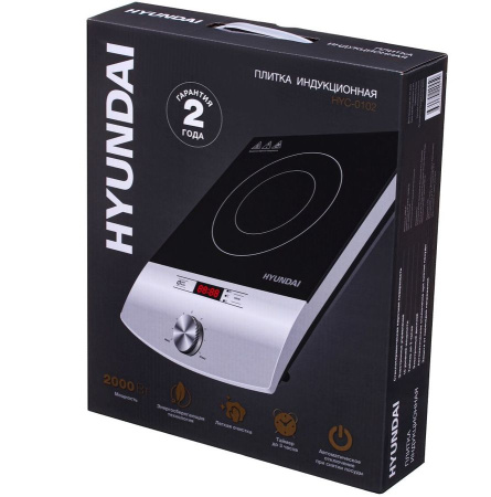 Плитка Hyundai HYC-0102 серебристый/черный