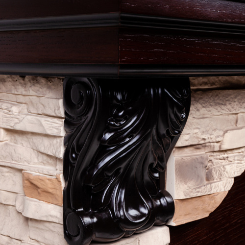 Портал каминный из МДФ RealFlame Dublin Rock под очаги (Majestic, Fobos, Eugene, 3D Olympic, 3D Oregan)