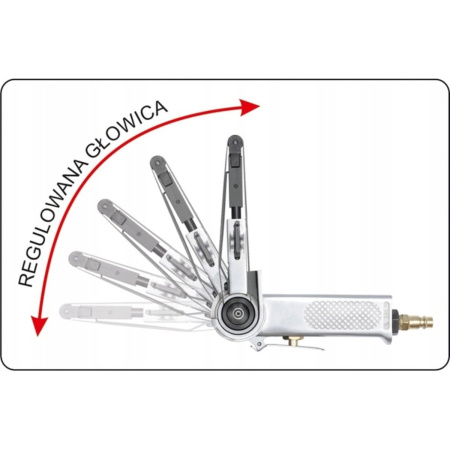 Пневмошлифмашина ленточная YATO YT-09741