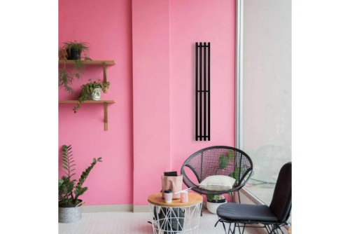 Электрический полотенцесушитель Primoclima Sol R C E Black 150*6 2