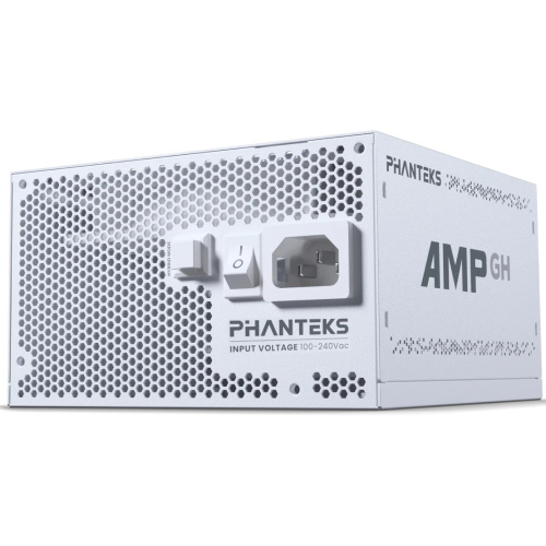 Блок питания PHANTEKS AMP GH 850W (PH-P850GH_WT01) (80 Plus Gold, ATX 3.1, PCIe 5.1, APFC, 120mm Fan, Fully Modular, White)
