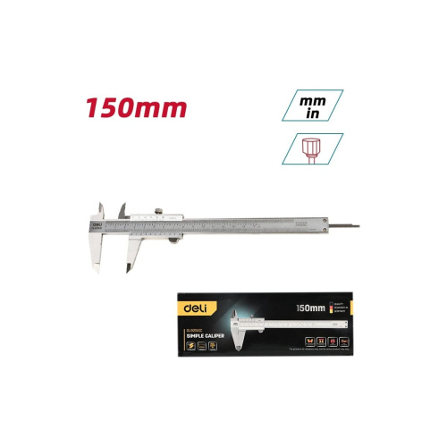 Штангенциркуль Deli DL92150C 150мм