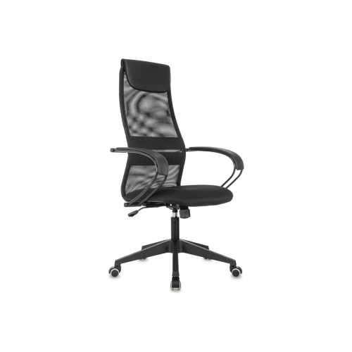 Кресло офисное Gigant GCH-17 черное кожзам, сетка