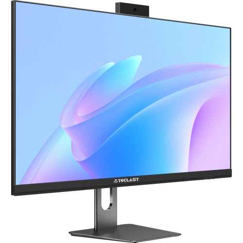Моноблок Teclast T27 Air (12600H32G1TFKRU) 27" 2K i5 12600H (2.7) 32Gb SSD1Tb Iris Xe CR Win11Pro GbitEth WiFi BT 120W клавиатура мышь Cam черный
