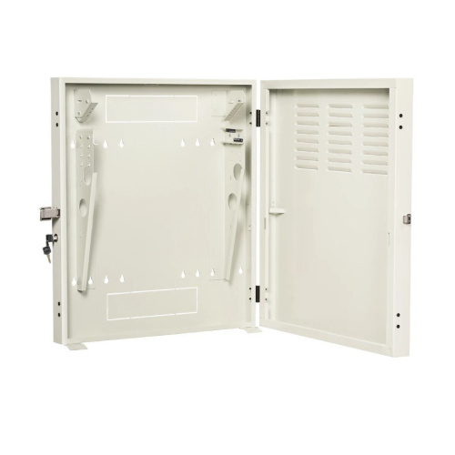 Шкаф коммутационный Lanmaster TWT-CBVRT-2U-6X7-GY настенный 2U 650x114ммм серый