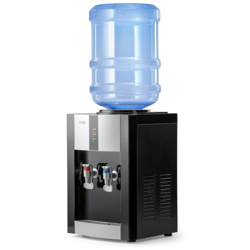 Кулер AEL TD-AEL-47 настольный электронный черный/серебристый