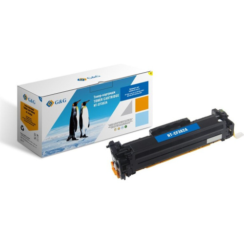 Картридж лазерный G&G GG-CF382A желтый 2700стр для HP LJ Pro M476dn/M476nw/M476dw