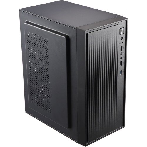 Корпус Accord ACC-261B черный без БП mATX 1x80mm 1x92mm 2x120mm 2xUSB2.0 1xUSB3.0 audio