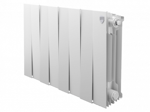 Биметаллический радиатор отопления  Royal Thermo Pianoforte 300 8 Секций Bianco Traffico