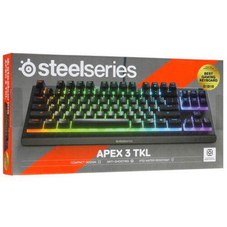 Клавиатура проводная SteelSeries Apex 3 TKL