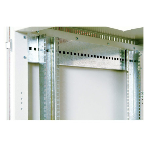 Шкаф коммутационный ЦМО ШТК-М-18.6.6-4ААА напольный 18U 600x600мм пер.дв.перфор. серый