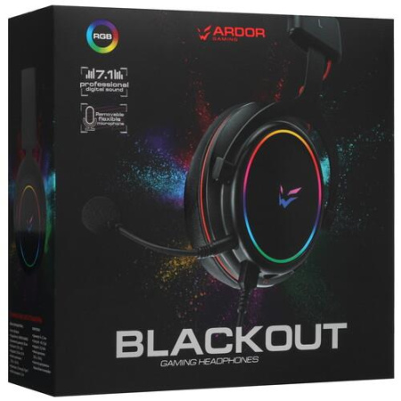 Проводные наушники ARDOR GAMING Blackout черный