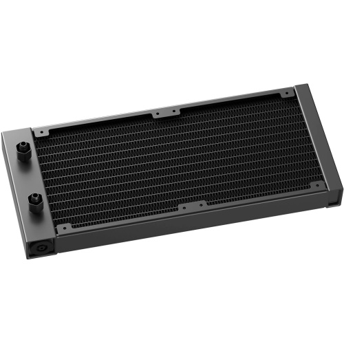 СВО DeepCool LE240 V2 Zero Dark (r-le240zero-bklnmd-g-1), 4-pin, черный, retail