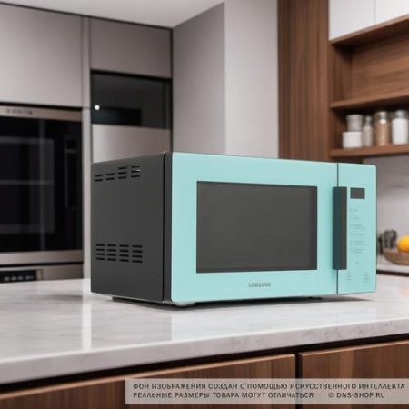 Микроволновая печь Samsung MG23T5018AN/BW голубой