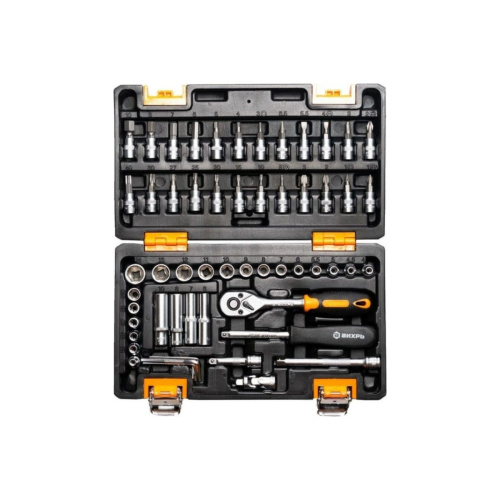 Набор инструментов Вихрь 73/6/7/2 пластиковый кейс/57 предметов