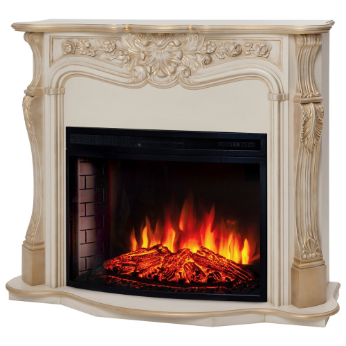 Электрокамин RealFlame Ellada 33 WT с очагом Firespace 33 S IR