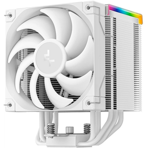 Кулер DEEPCOOL AK500 Digital Pro WH LGA20XX/1700/1200/115X/AM5/AM4 (TDP 240W, PWM, Fan 120mm, 5 тепл. трубок, ARGB, белый) Ret