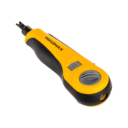 Инструмент для заделки витой пары NIKOMAX NMC-3640RB нож для кроссов типа 110 в комплекте