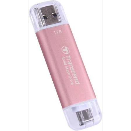 SSD Transcend TS1TESD310P, 1ТБ, розовый