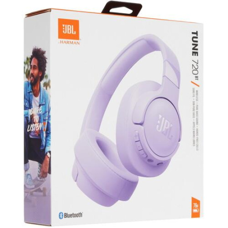Беспроводные/проводные наушники JBL Tune 720BT фиолетовый