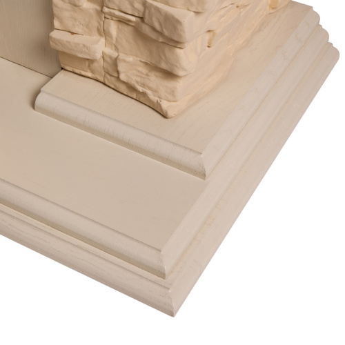 Портал каминный из МДФ RealFlame Neapolis белый дуб, под очаги (Majestic, Fobos, Eugene, 3D Olympic)