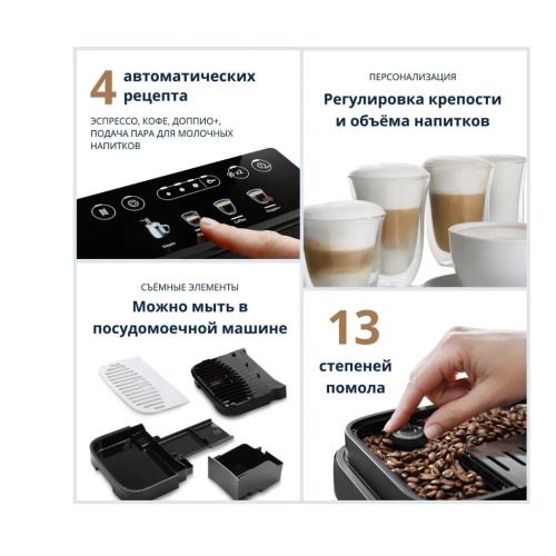 Кофемашина DeLonghi ECAM 290.22.B