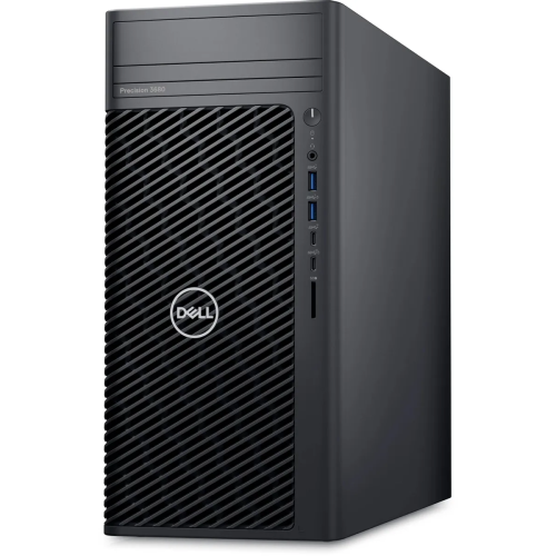 ПК Dell Precision 3680-96241 MT Core i9 14900K (3.2) 64Gb SSD2Tb RTX4500 24Gb W11P GbitEth 300W мышь клавиатура черный