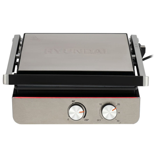 Электрогриль Hyundai HYG-5047 черный/черный