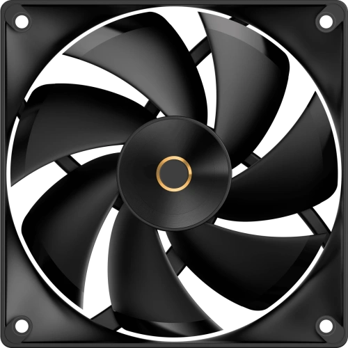 Вентилятор Ocypus Delta F12 BK 3 in 1, 120x120x25mm, 4-Pin PWM, 500-2000 RPM, 29 DBA Max, Hydro Bearing