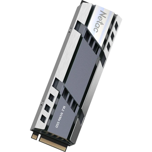 SSD Netac NV150HK (NT01NV150HK-4T0-E4X) 4Tb M.2 2280, PCI-E 5 x4, 3D NAND, 1400/13000MBs, heatsink