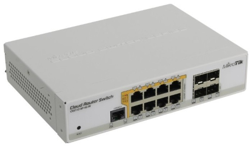 Маршрутизатор Mikrotik 8PORT 1000M 4SFP CRS112-8P-4S-IN