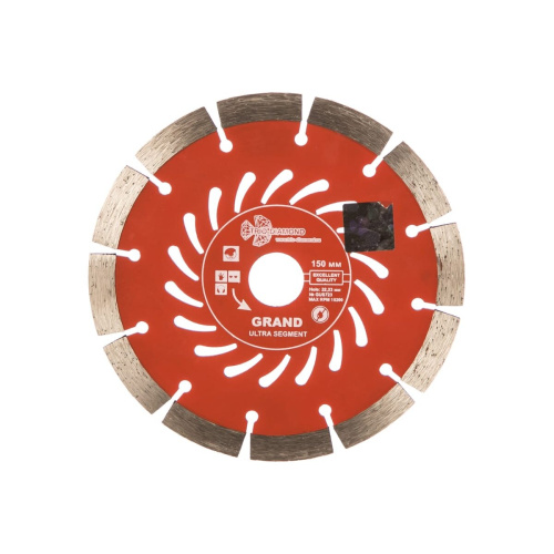 Диск алмазный отрезной TRIO-DIAMOND Grand Hot Press GUS723 150x22,23