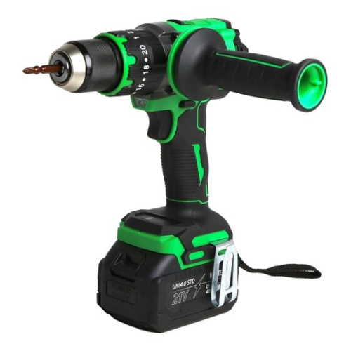 Дрель-шуруповерт WORTEN КА-90000703 ударная 2х4.0Ач+ЗУ