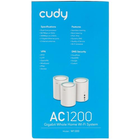 MESH-комплект Cudy M1300 (3-Pack)