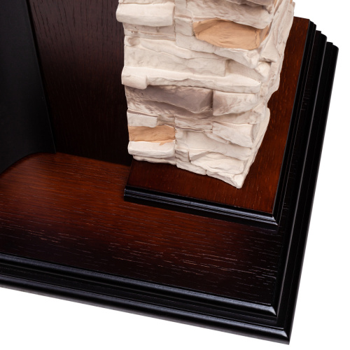 Портал каминный из МДФ RealFlame Dublin Rock под очаги (Majestic, Fobos, Eugene, 3D Olympic, 3D Oregan)